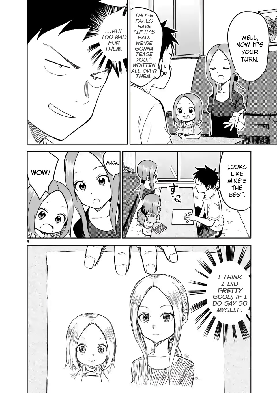 Karakai Jouzu no (Moto) Takagi-san Chapter 143 page 6 - Chapter 143