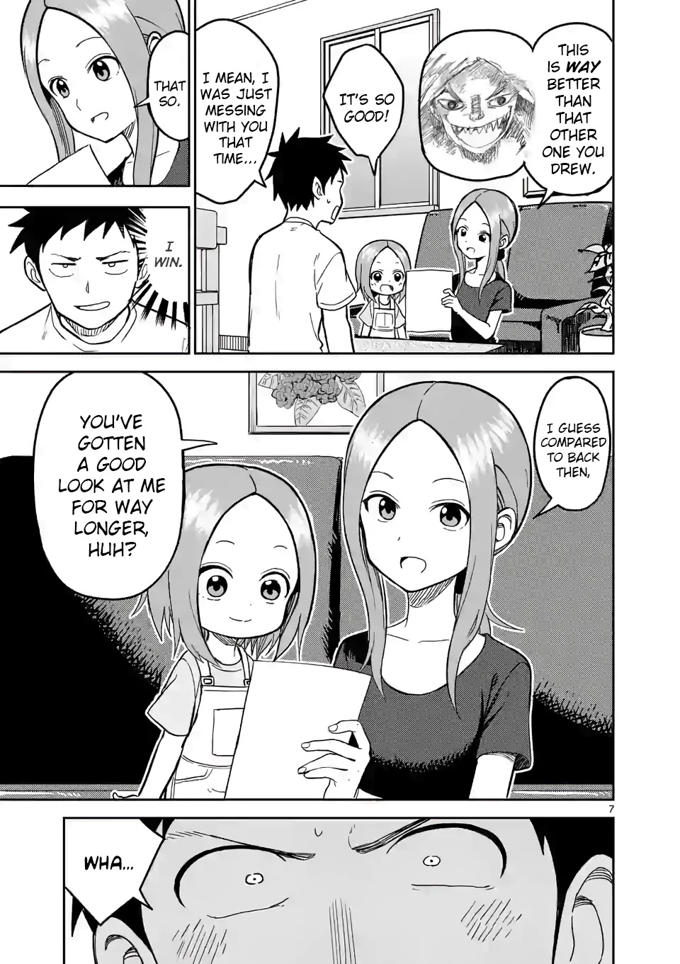 Karakai Jouzu no (Moto) Takagi-san Chapter 143 page 7 - Chapter 143