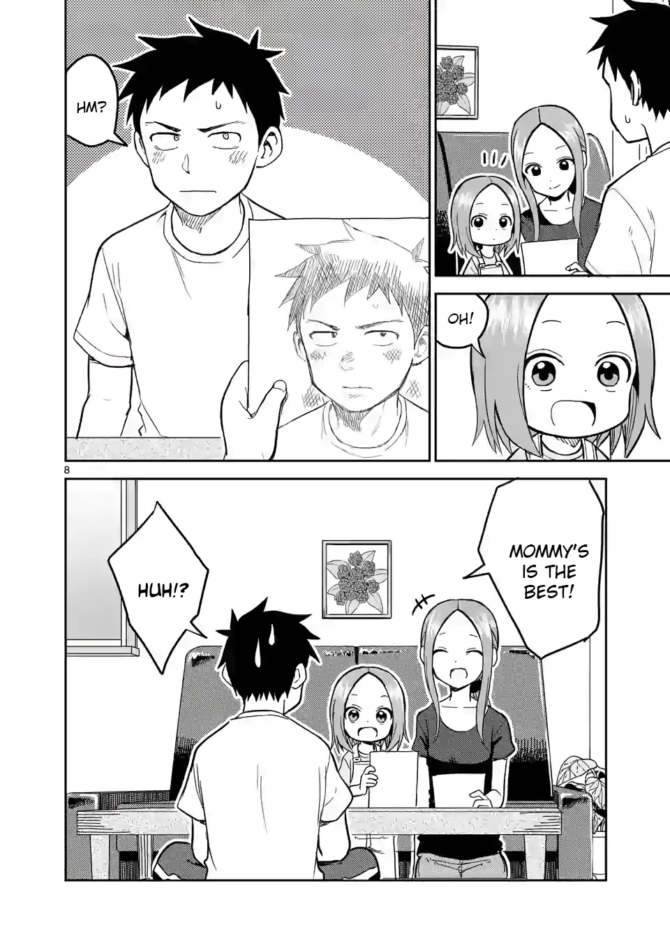 Karakai Jouzu no (Moto) Takagi-san Chapter 143 page 8 - Chapter 143