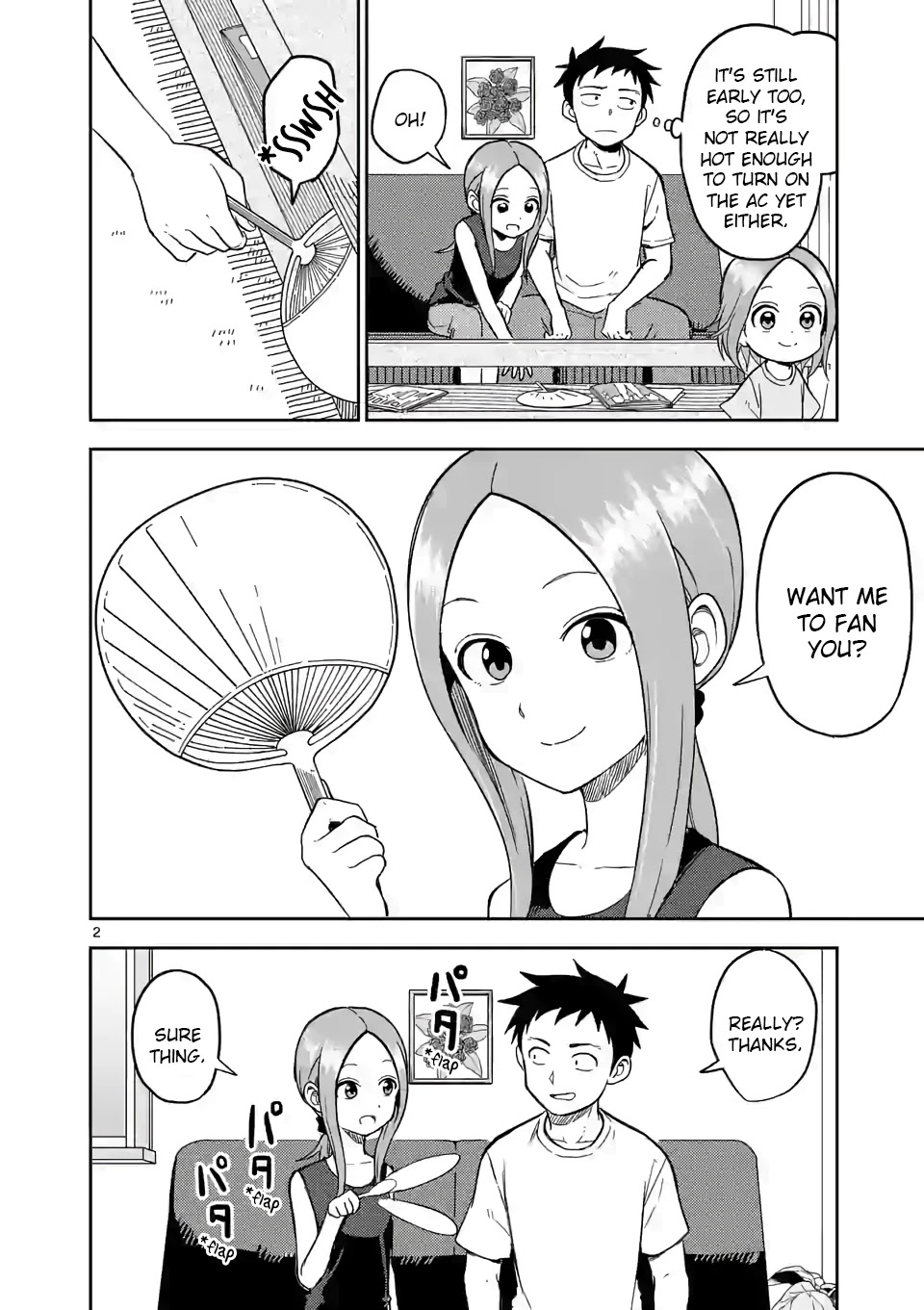 Karakai Jouzu no (Moto) Takagi-san Chapter 144 page 2 - Chapter 144