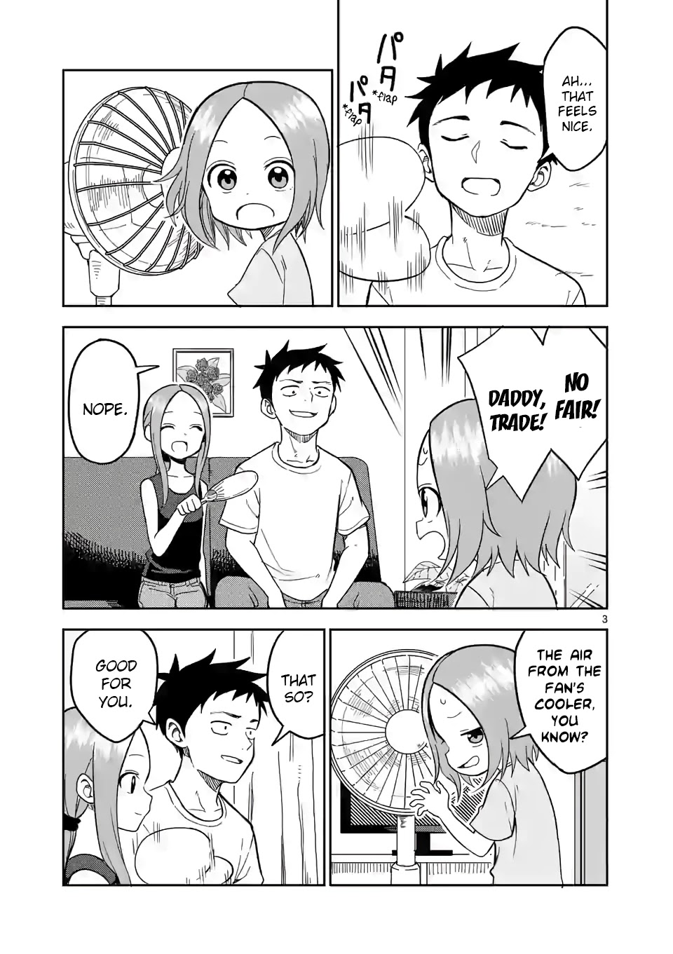 Karakai Jouzu no (Moto) Takagi-san Chapter 144 page 3 - Chapter 144