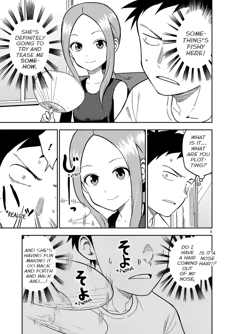 Karakai Jouzu no (Moto) Takagi-san Chapter 144 page 5 - Chapter 144