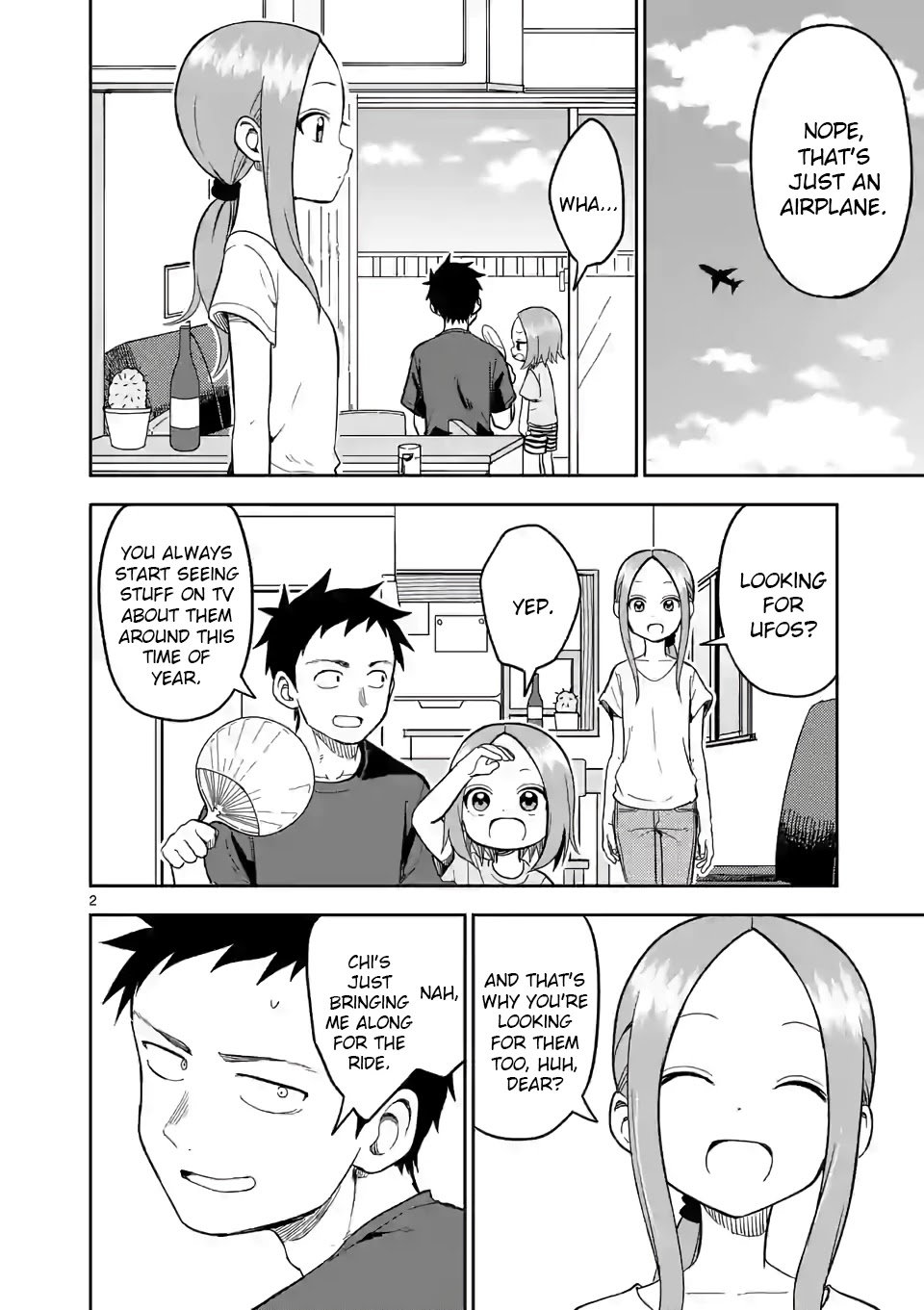 Karakai Jouzu no (Moto) Takagi-san Chapter 145 page 2 - Chapter 145