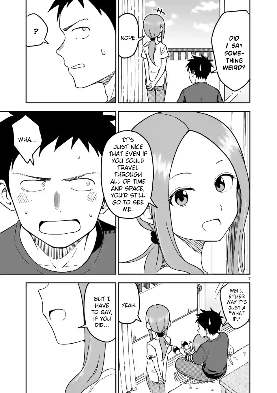 Karakai Jouzu no (Moto) Takagi-san Chapter 145 page 7 - Chapter 145