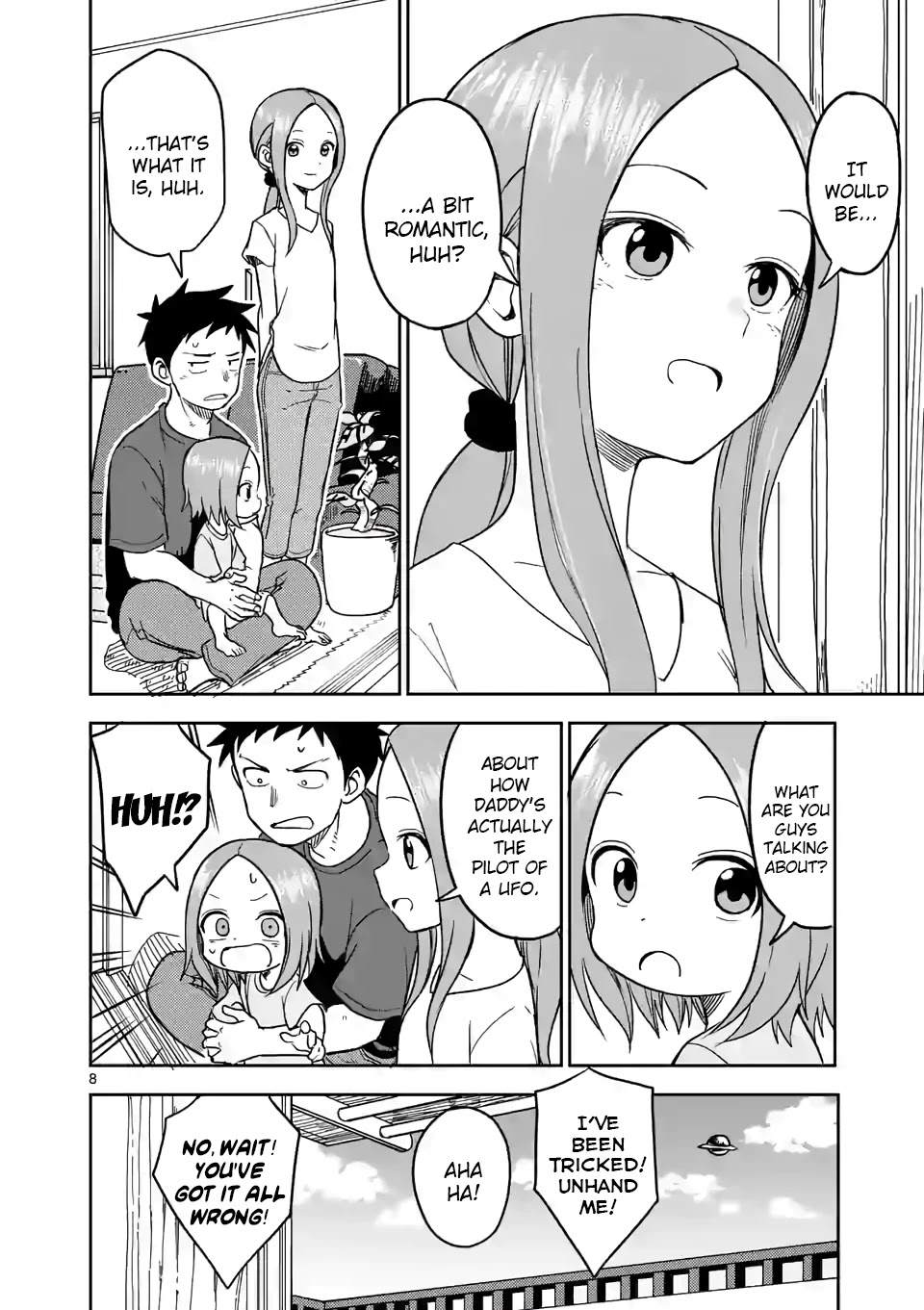 Karakai Jouzu no (Moto) Takagi-san Chapter 145 page 8 - Chapter 145