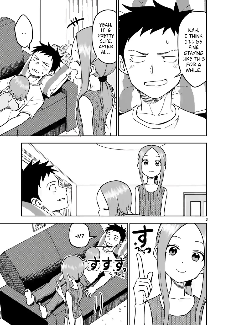 Karakai Jouzu no (Moto) Takagi-san Chapter 146 page 3 - Chapter 146