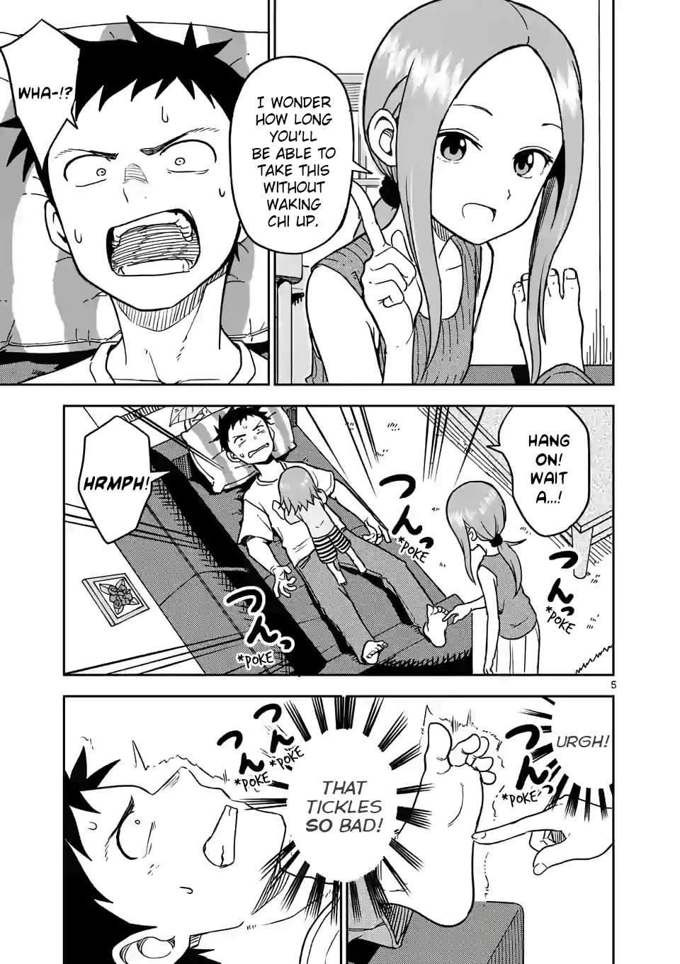 Karakai Jouzu no (Moto) Takagi-san Chapter 146 page 5 - Chapter 146