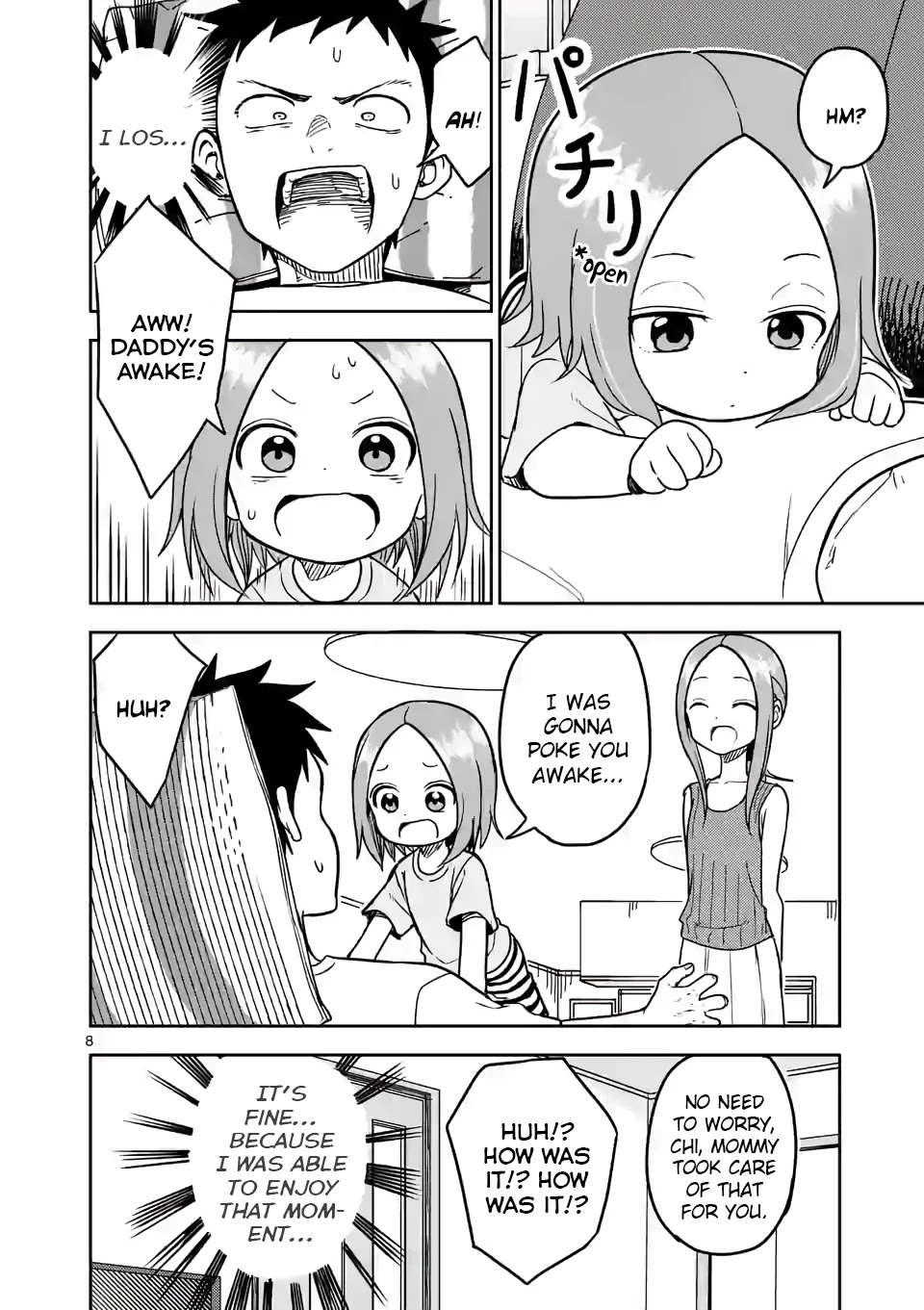 Karakai Jouzu no (Moto) Takagi-san Chapter 146 page 8 - Chapter 146