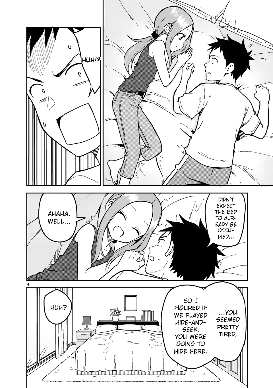 Karakai Jouzu no (Moto) Takagi-san Chapter 147 page 4 - Chapter 147