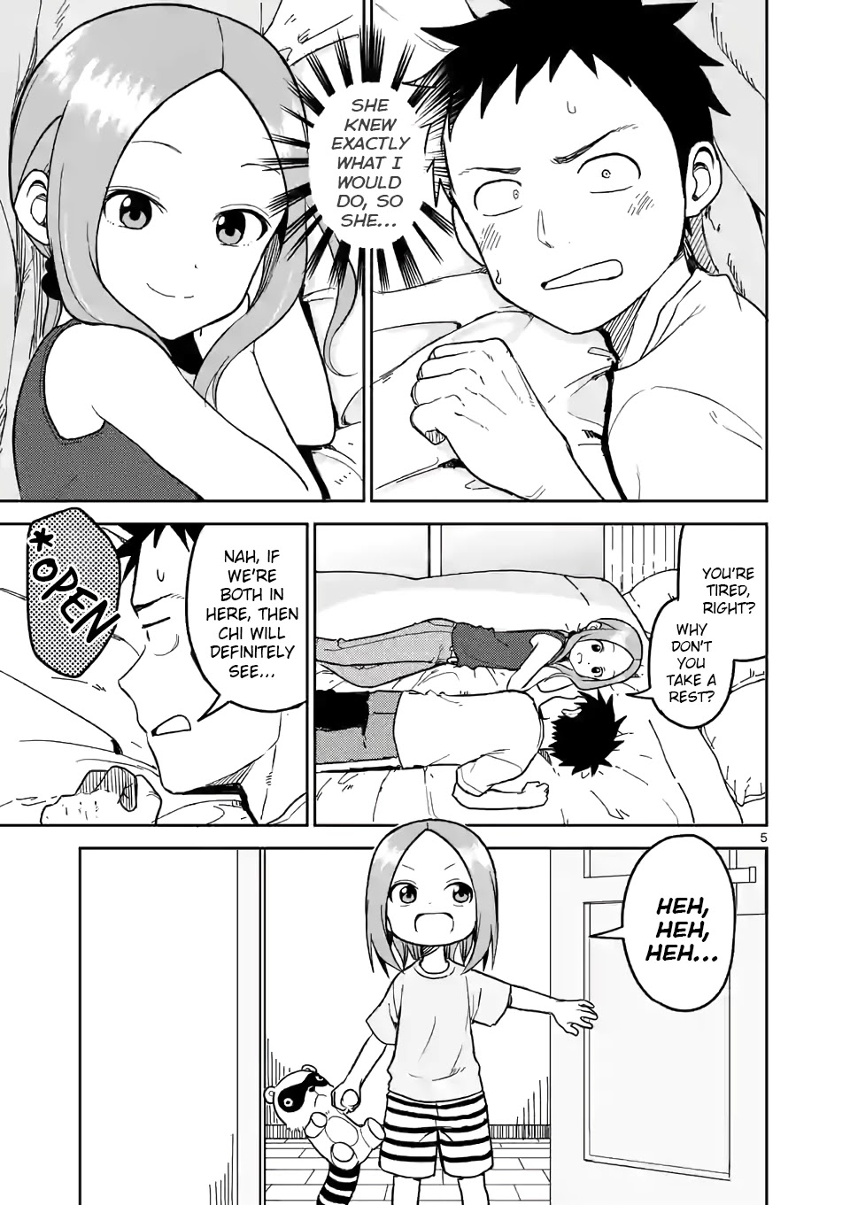 Karakai Jouzu no (Moto) Takagi-san Chapter 147 page 5 - Chapter 147