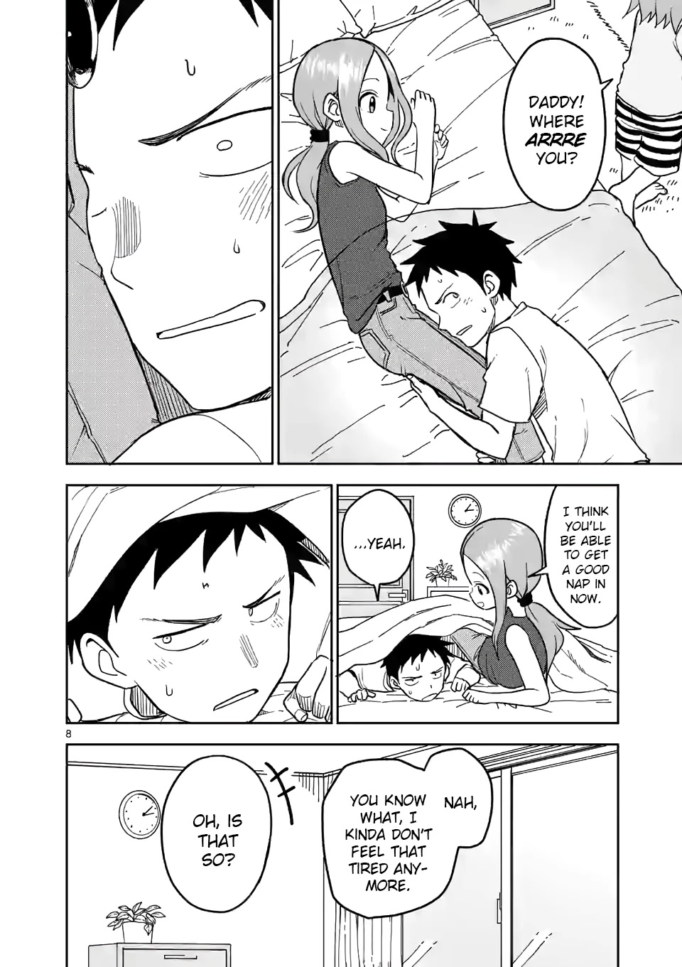 Karakai Jouzu no (Moto) Takagi-san Chapter 147 page 8 - Chapter 147