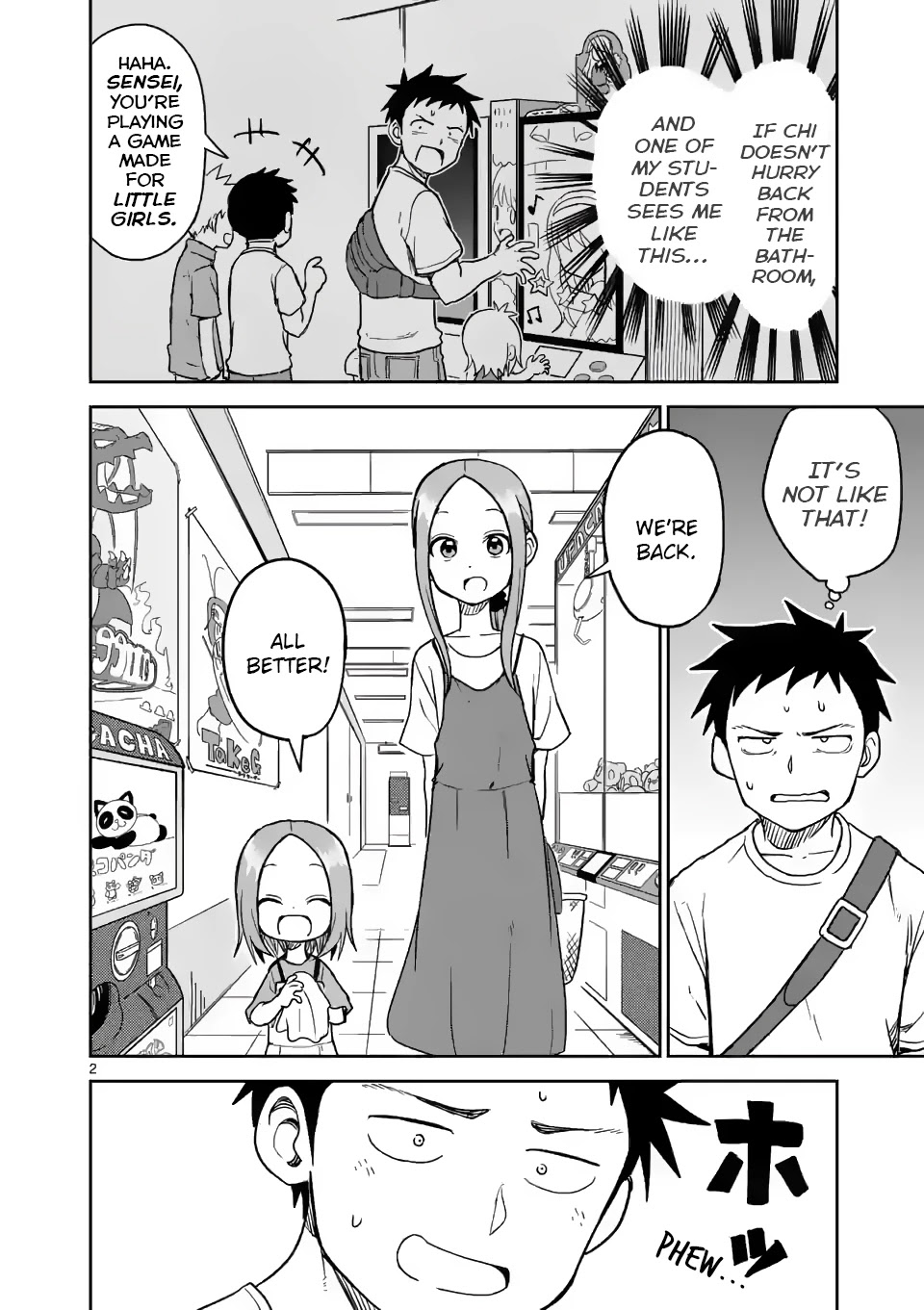 Karakai Jouzu no (Moto) Takagi-san Chapter 148 page 2 - Chapter 148