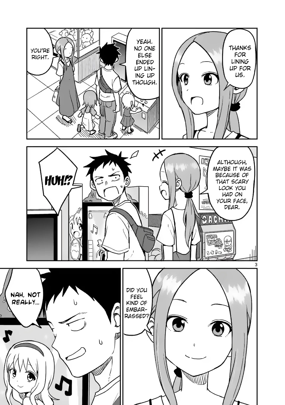 Karakai Jouzu no (Moto) Takagi-san Chapter 148 page 3 - Chapter 148