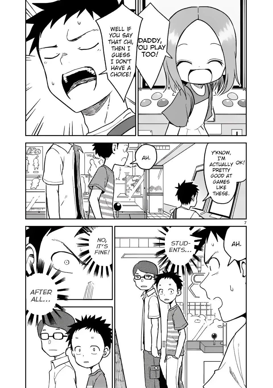 Karakai Jouzu no (Moto) Takagi-san Chapter 148 page 7 - Chapter 148