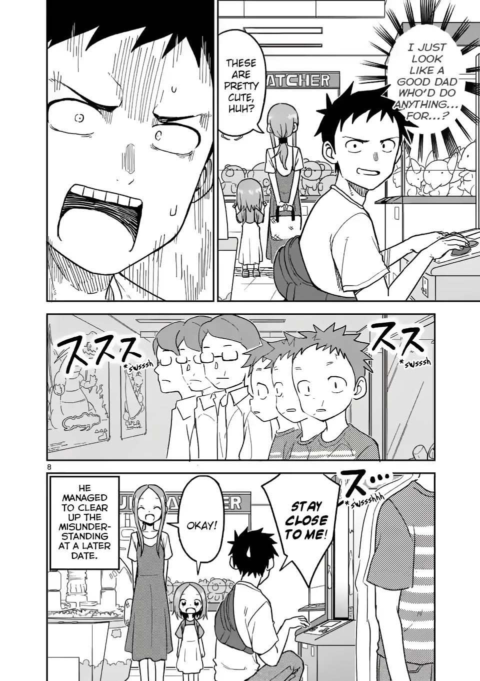 Karakai Jouzu no (Moto) Takagi-san Chapter 148 page 8 - Chapter 148