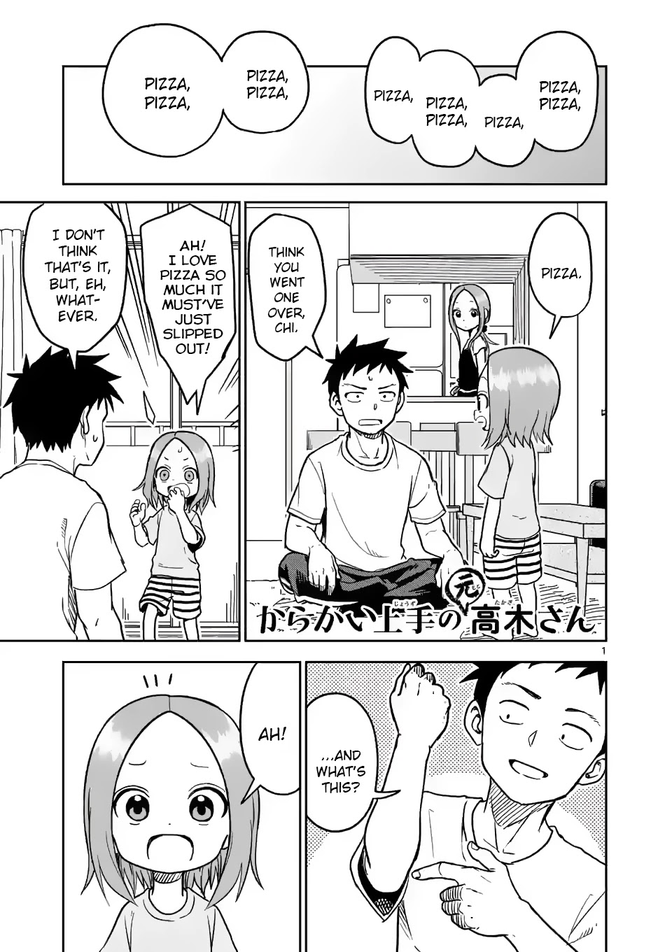 Karakai Jouzu no (Moto) Takagi-san Chapter 149 page 1 - Chapter 149