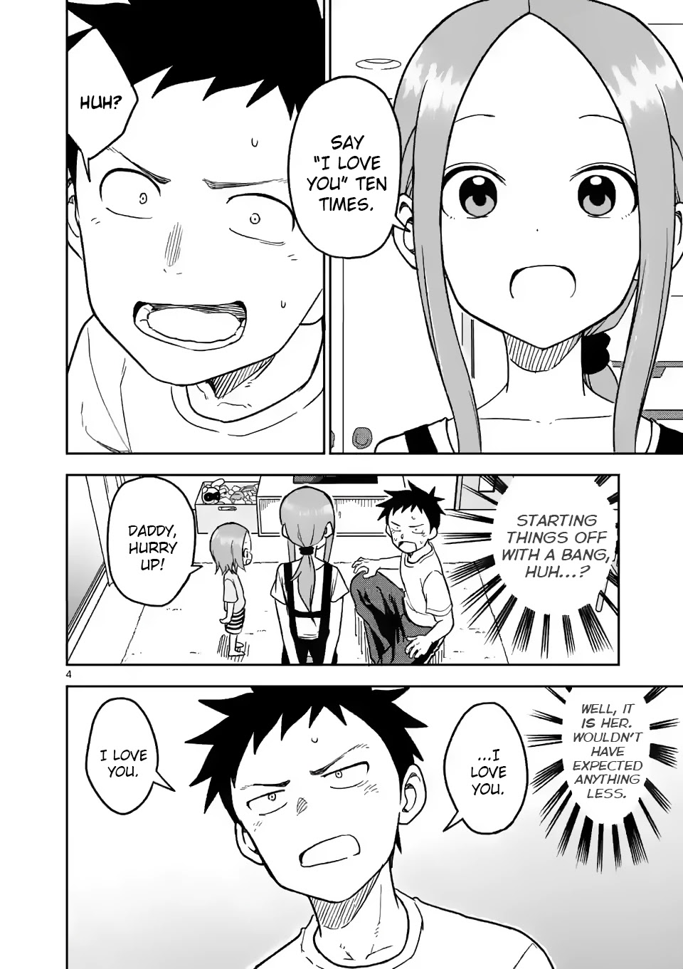 Karakai Jouzu no (Moto) Takagi-san Chapter 149 page 4 - Chapter 149