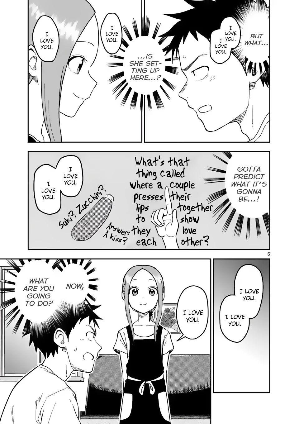 Karakai Jouzu no (Moto) Takagi-san Chapter 149 page 5 - Chapter 149
