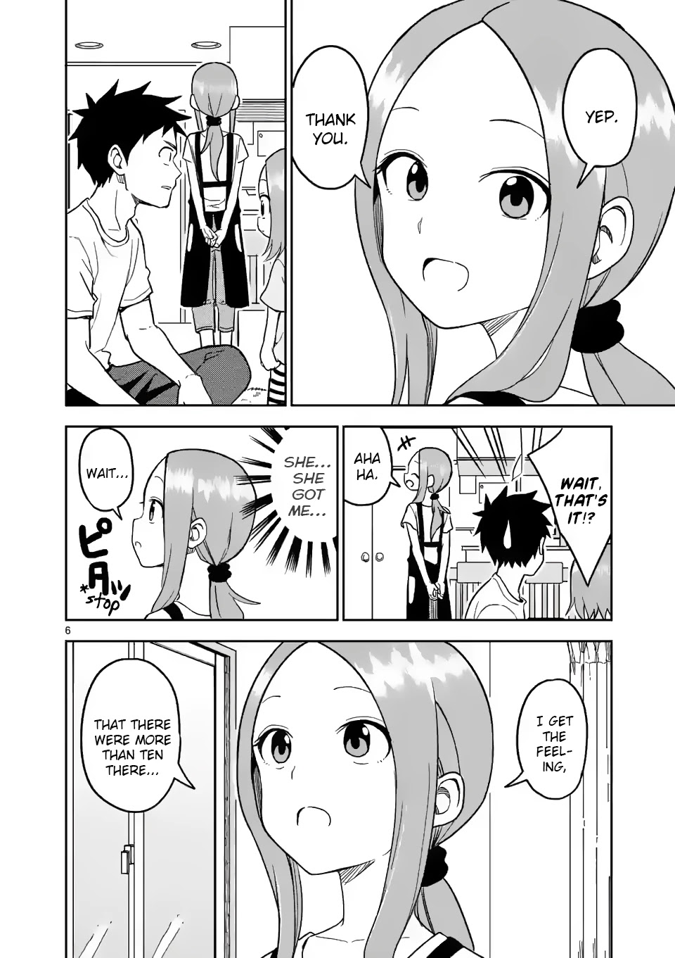 Karakai Jouzu no (Moto) Takagi-san Chapter 149 page 6 - Chapter 149