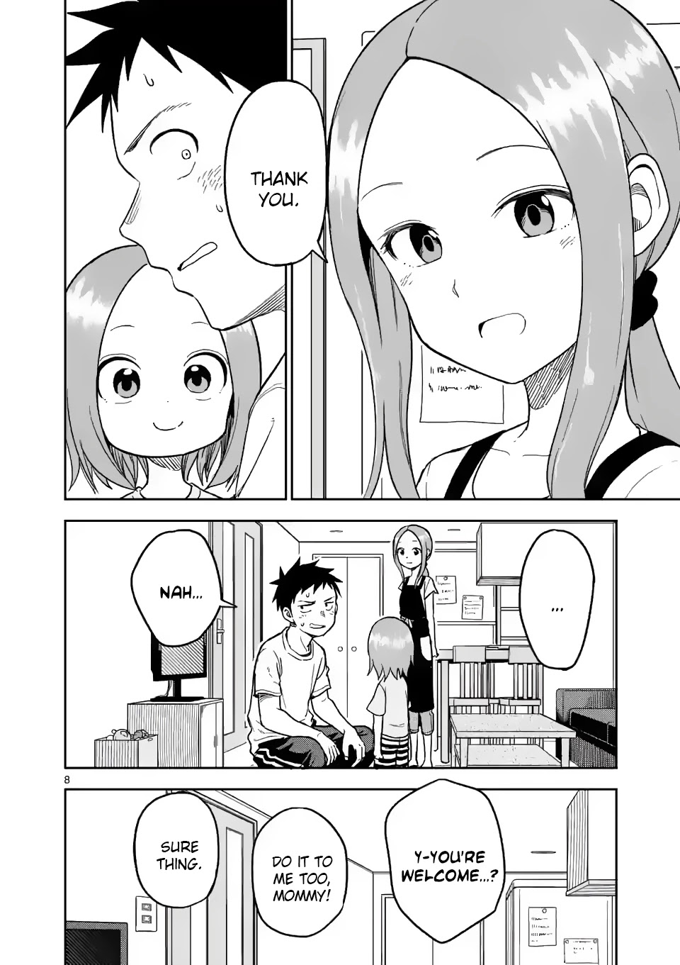 Karakai Jouzu no (Moto) Takagi-san Chapter 149 page 8 - Chapter 149