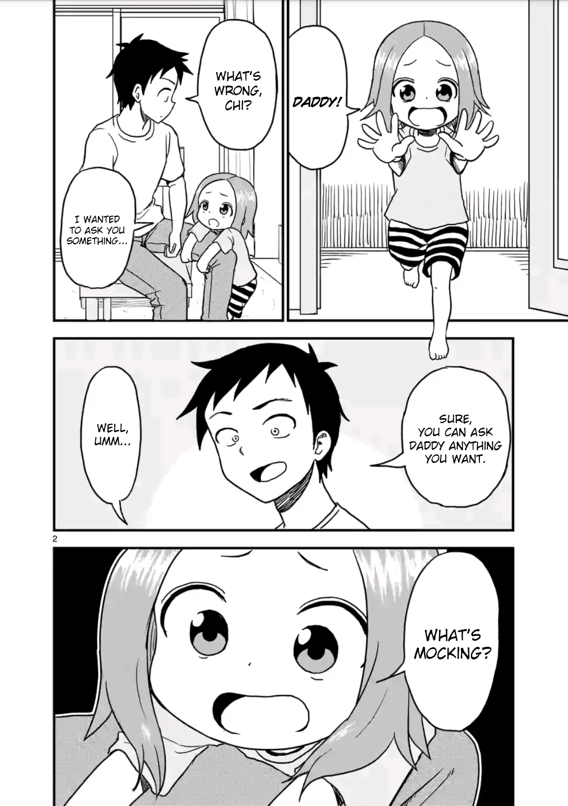 Karakai Jouzu no (Moto) Takagi-san Chapter 15 page 2 - Chapter 15