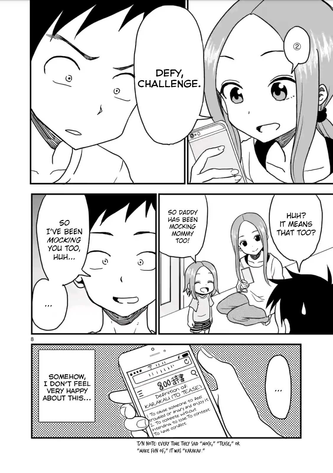 Karakai Jouzu no (Moto) Takagi-san Chapter 15 page 8 - Chapter 15