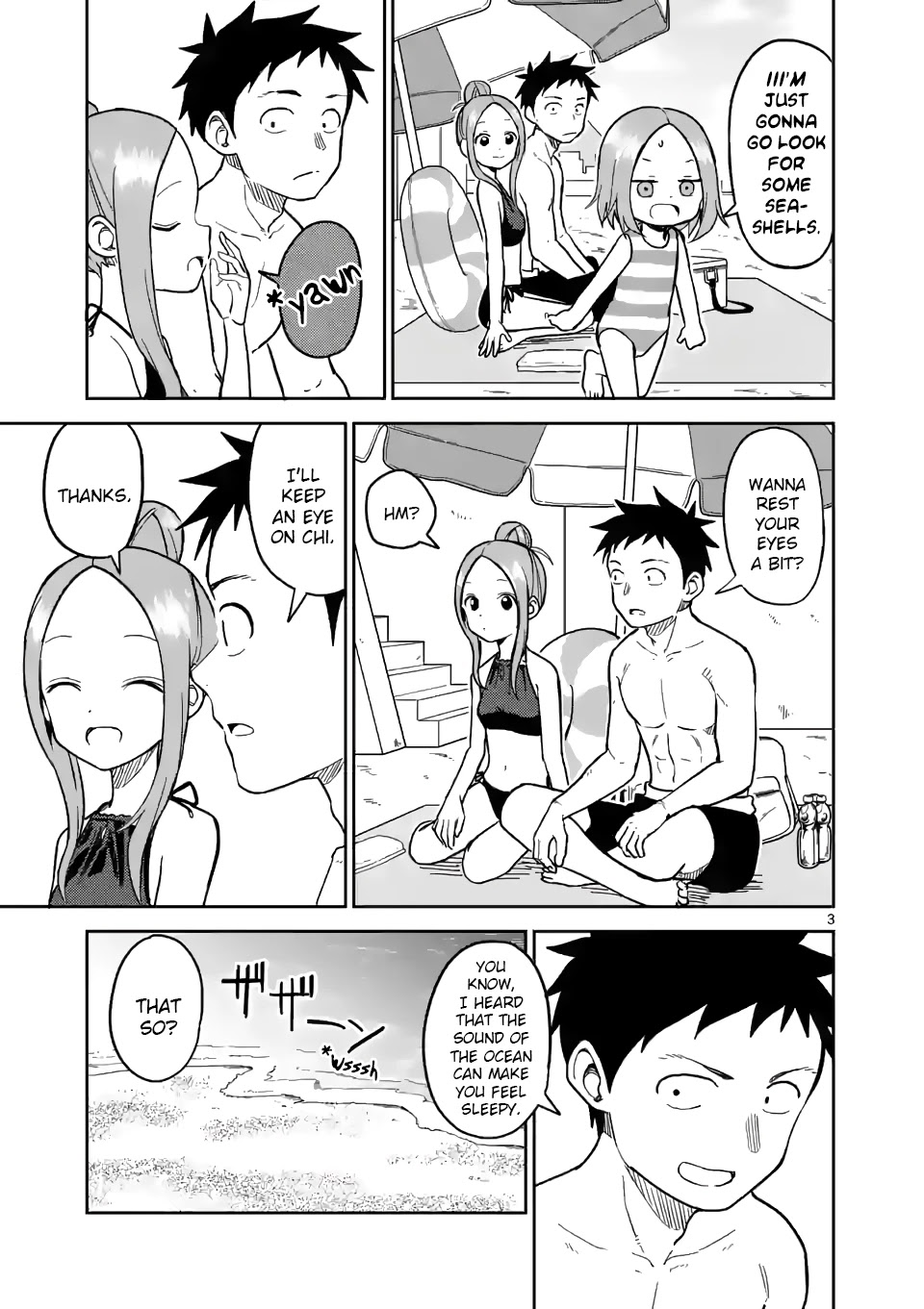 Karakai Jouzu no (Moto) Takagi-san Chapter 150 page 3 - Chapter 150