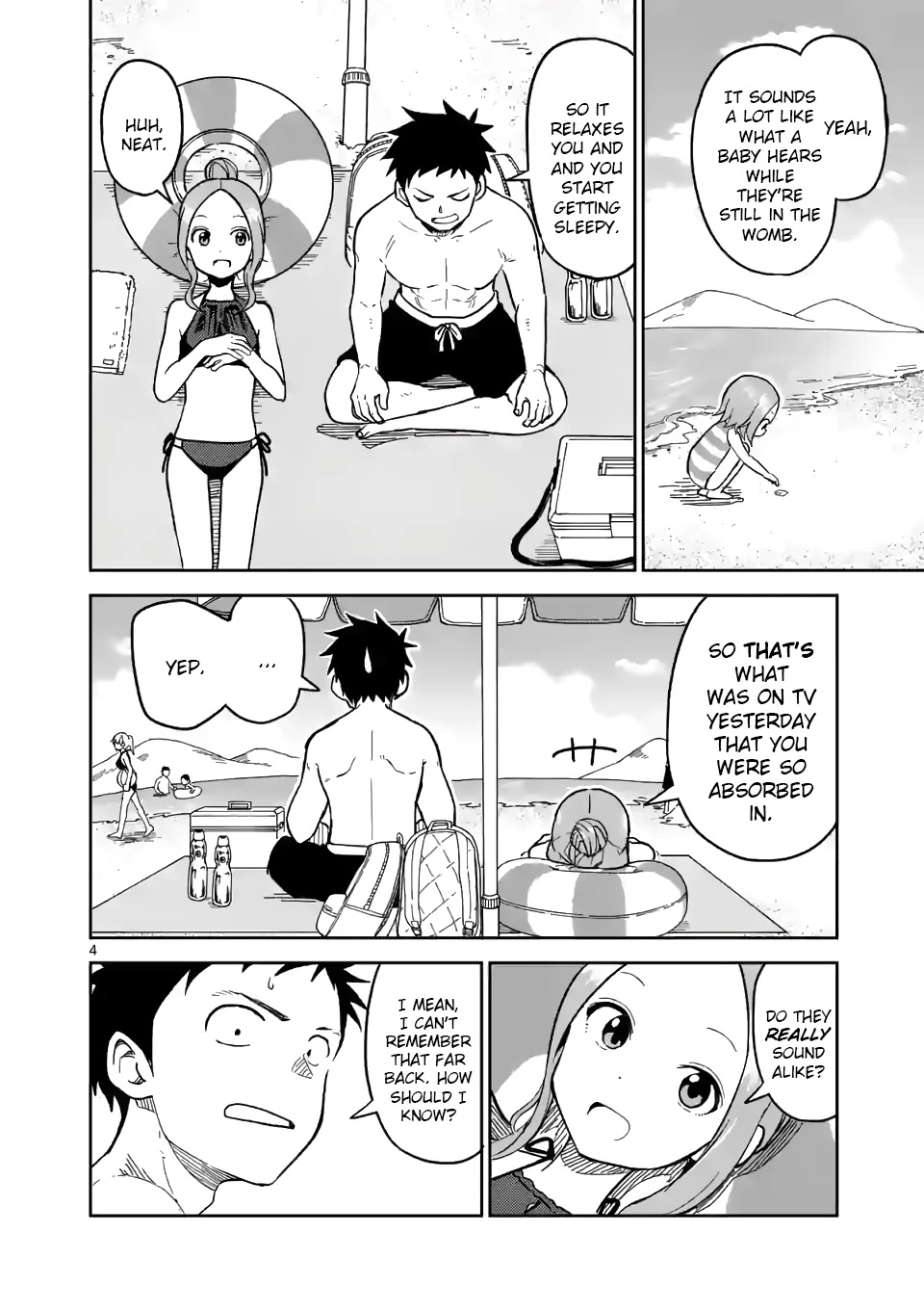 Karakai Jouzu no (Moto) Takagi-san Chapter 150 page 4 - Chapter 150