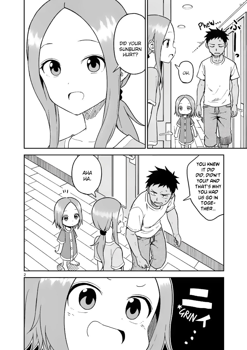 Karakai Jouzu no (Moto) Takagi-san Chapter 151 page 2 - Chapter 151