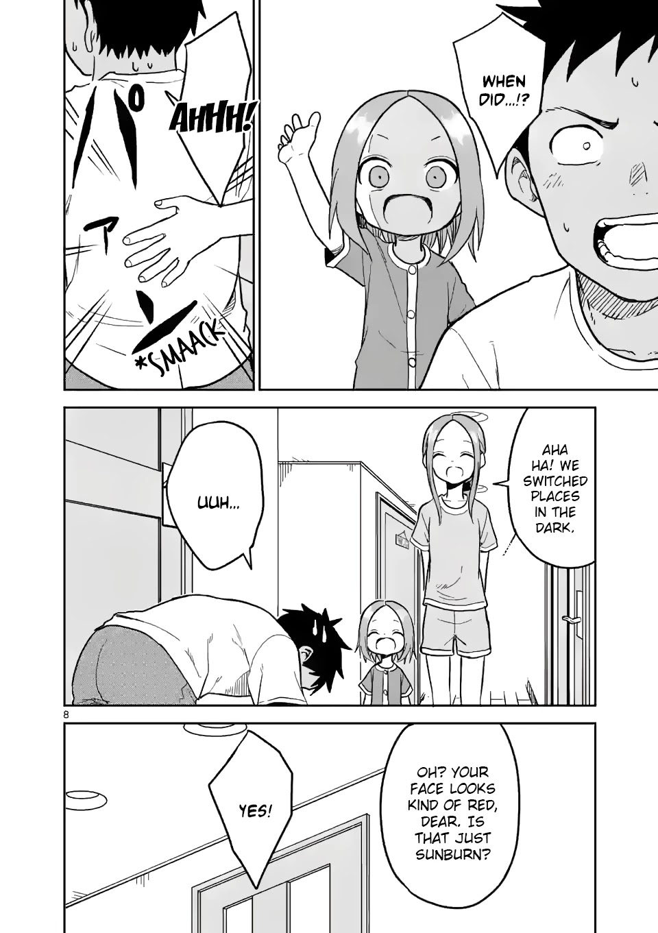 Karakai Jouzu no (Moto) Takagi-san Chapter 151 page 8 - Chapter 151