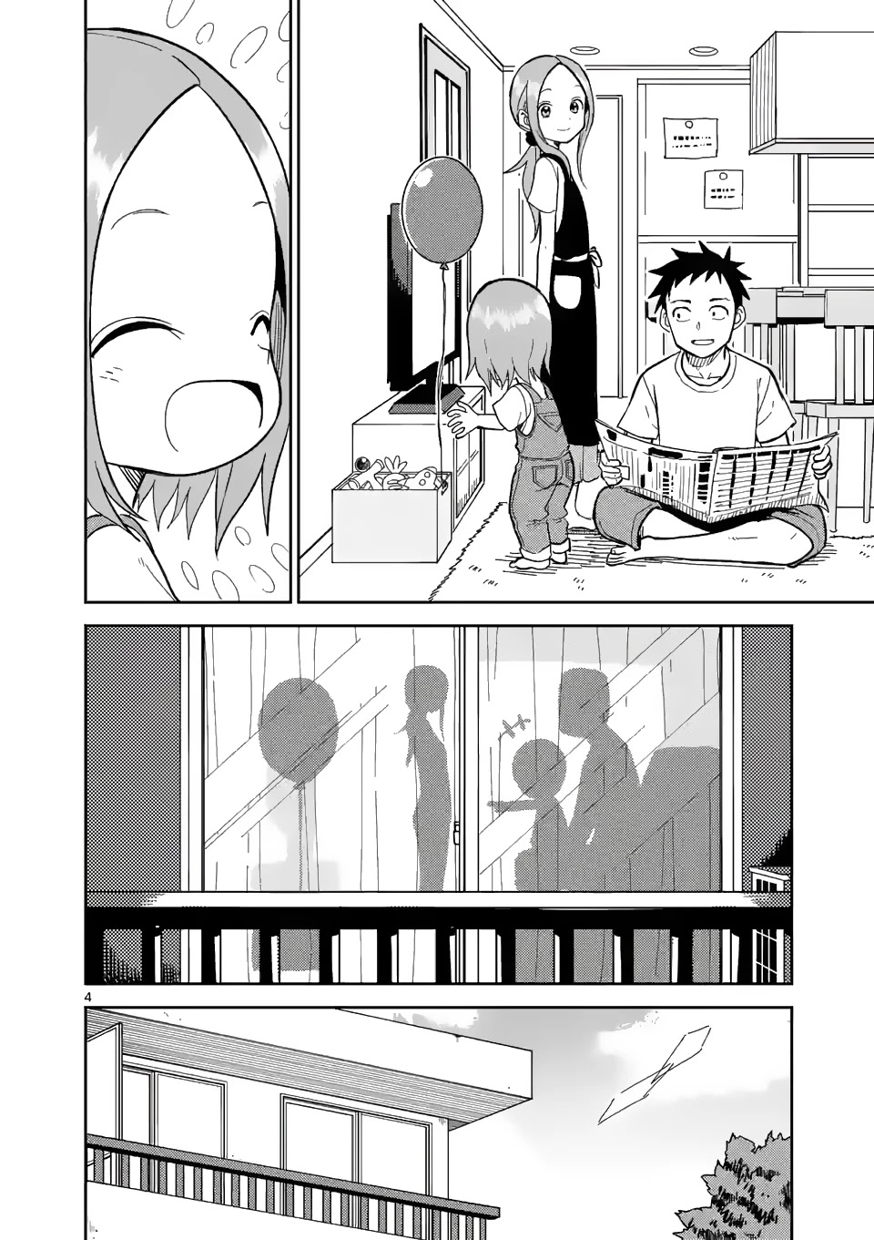 Karakai Jouzu no (Moto) Takagi-san Chapter 152 page 4 - Chapter 152