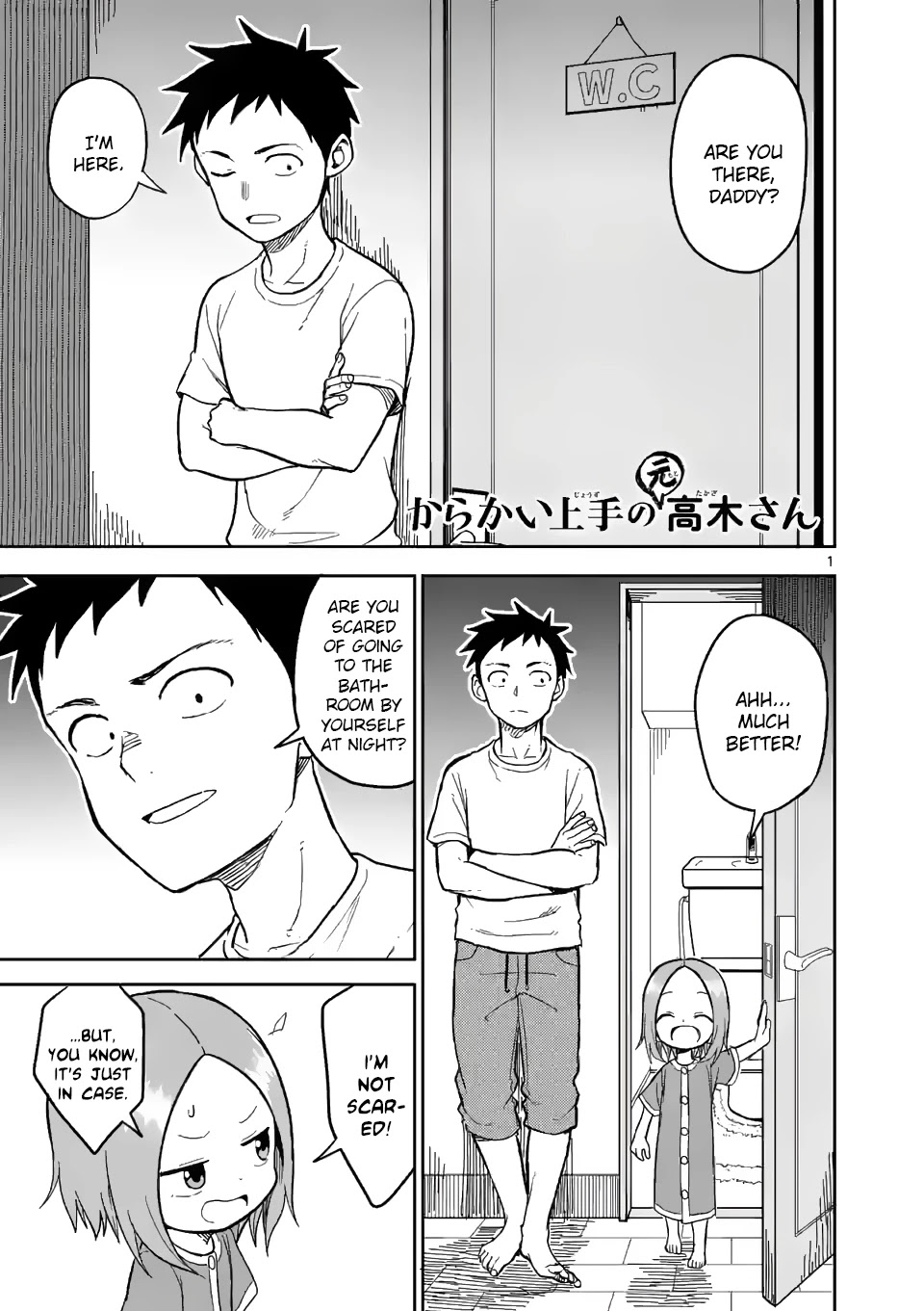 Karakai Jouzu no (Moto) Takagi-san Chapter 153 page 1 - Chapter 153