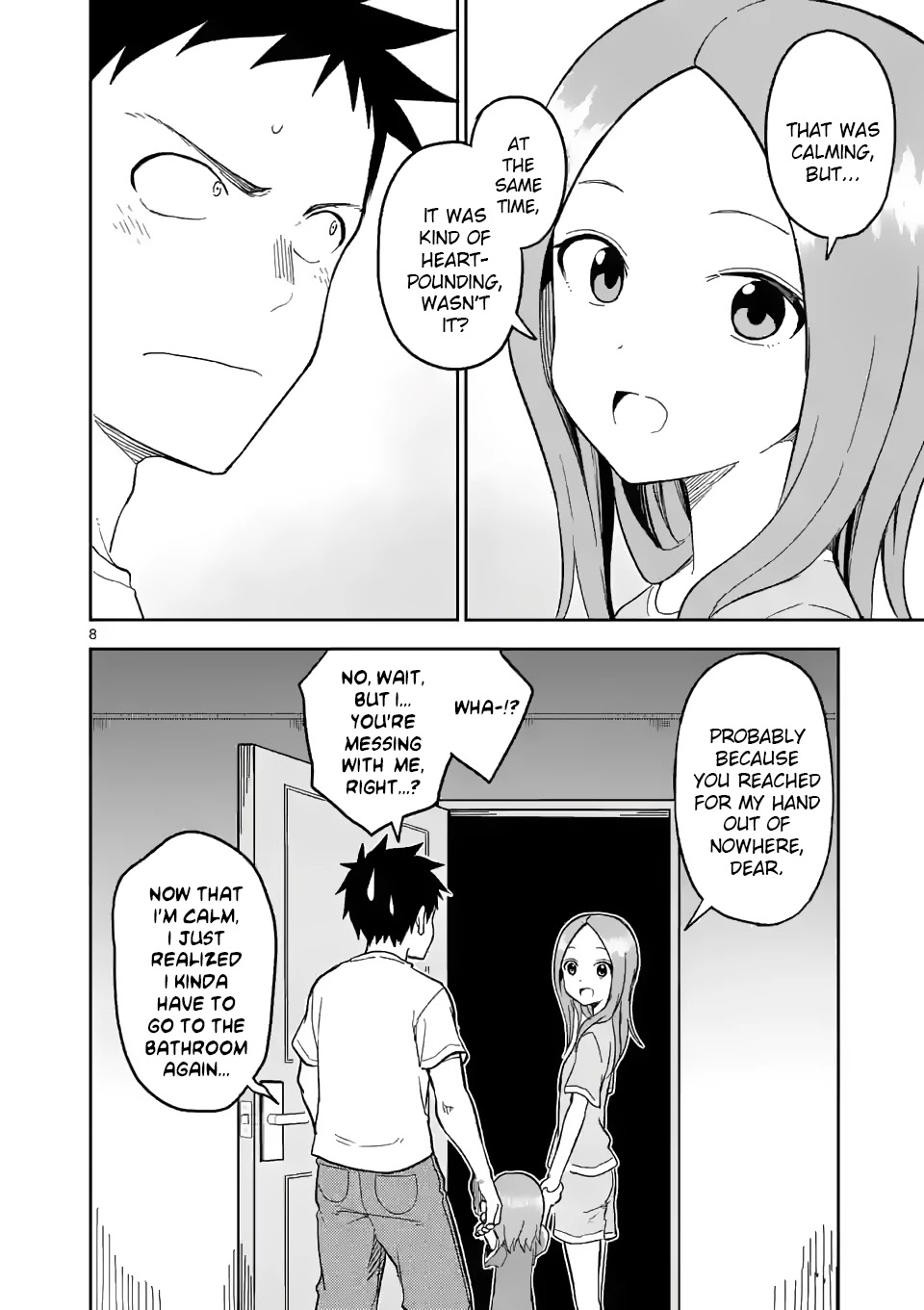 Karakai Jouzu no (Moto) Takagi-san Chapter 153 page 8 - Chapter 153