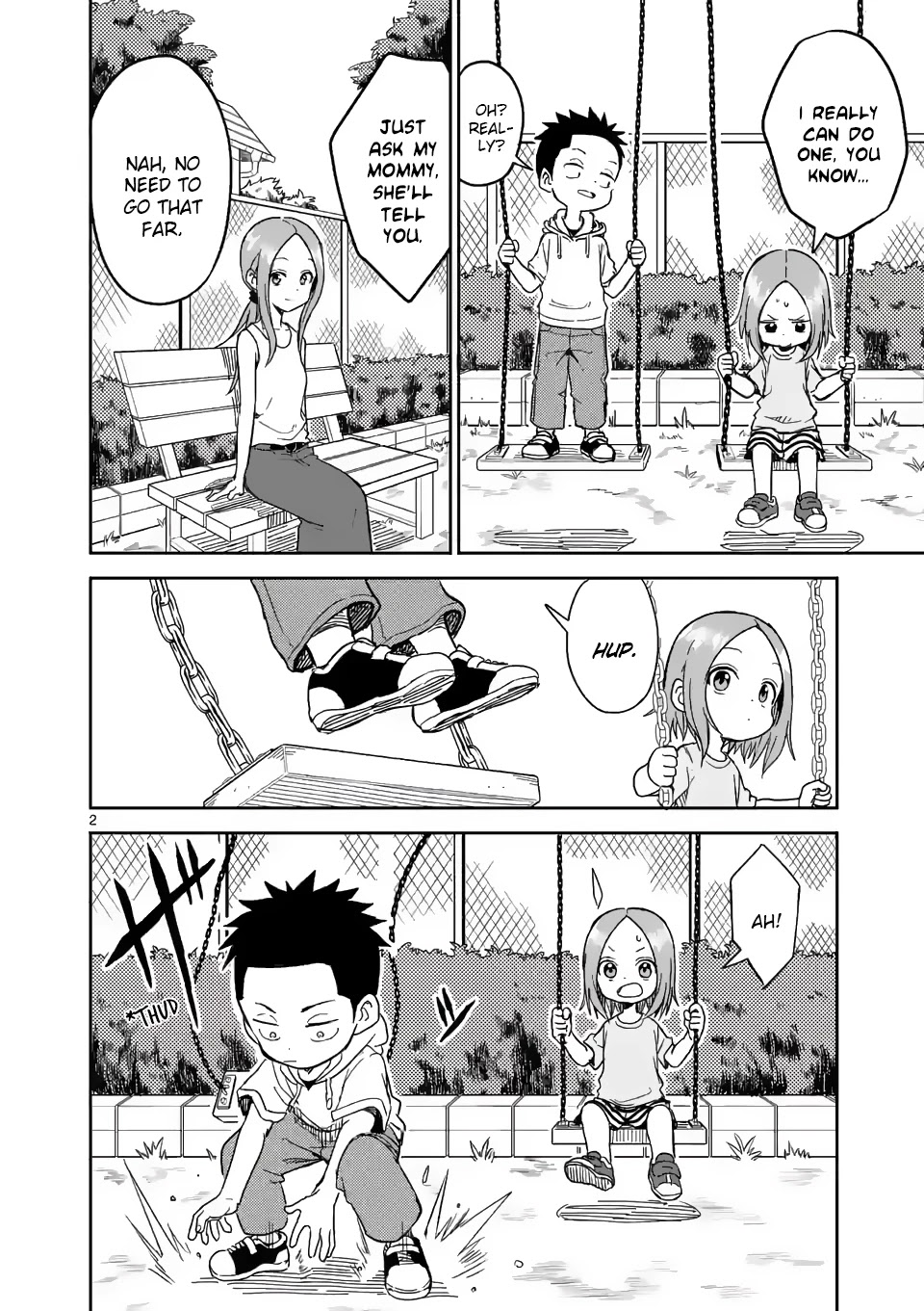 Karakai Jouzu no (Moto) Takagi-san Chapter 154 page 2 - Chapter 154