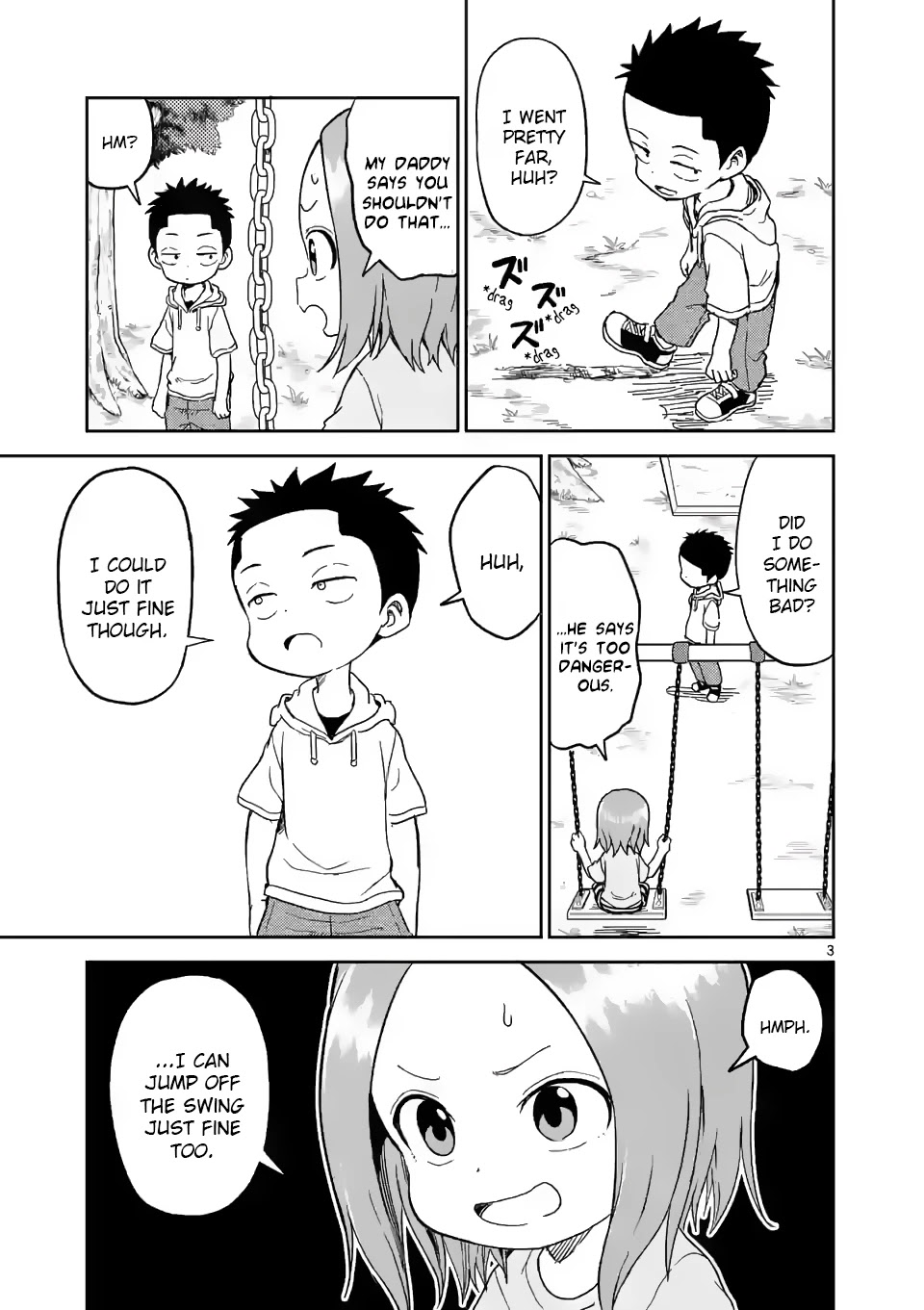 Karakai Jouzu no (Moto) Takagi-san Chapter 154 page 3 - Chapter 154