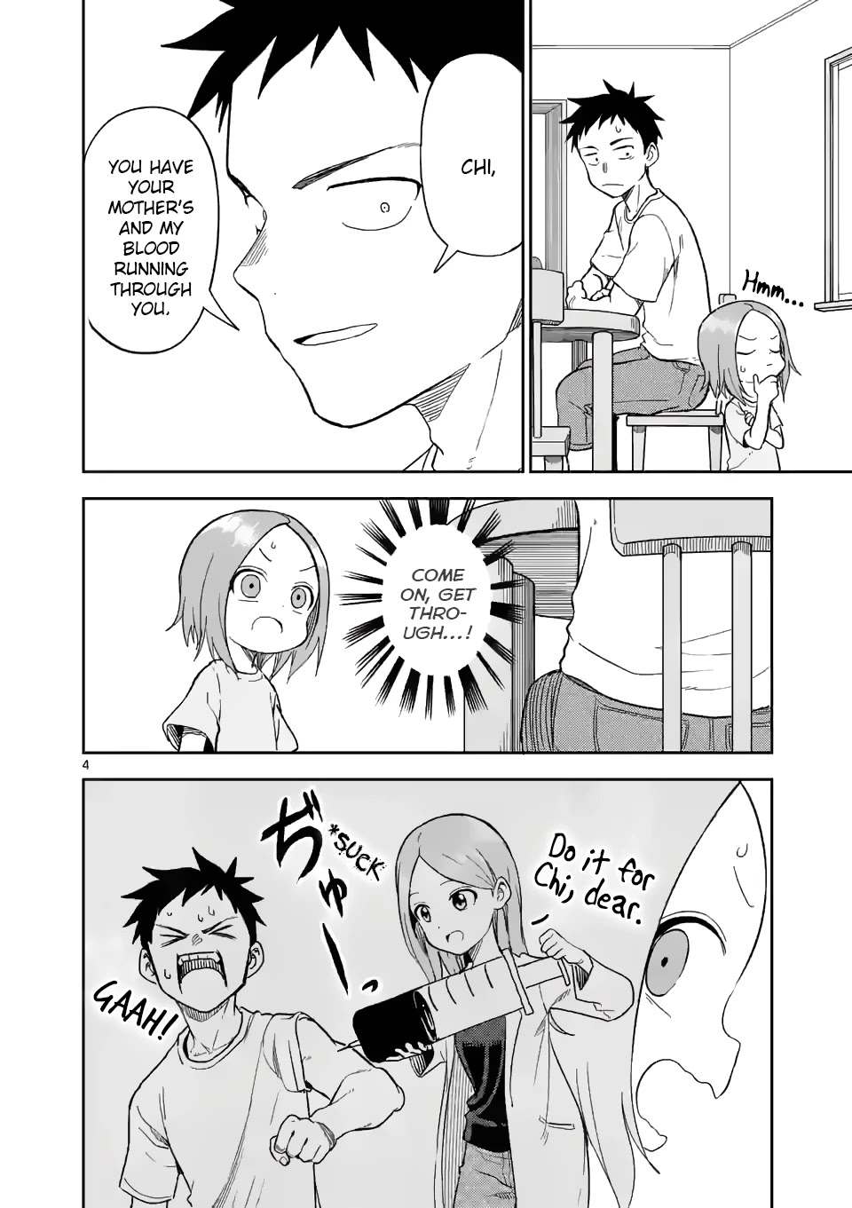 Karakai Jouzu no (Moto) Takagi-san Chapter 155 page 4 - Chapter 155