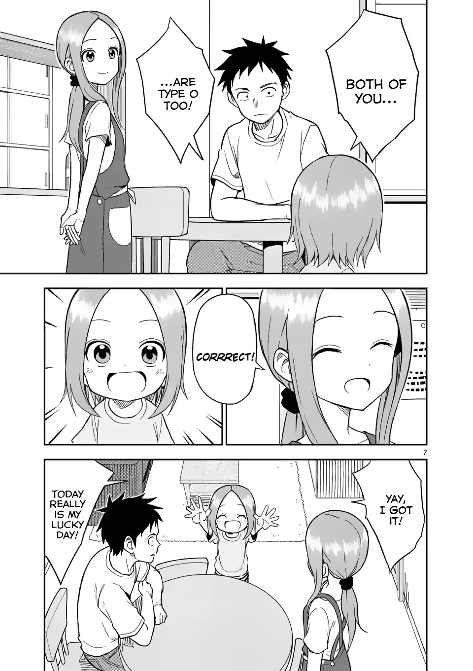 Karakai Jouzu no (Moto) Takagi-san Chapter 155 page 7 - Chapter 155