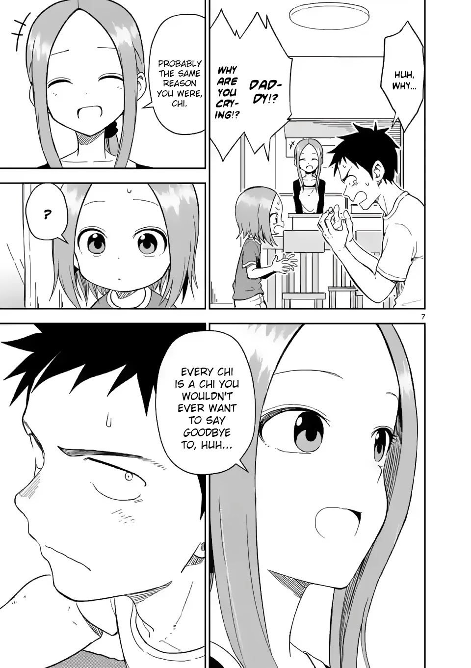 Karakai Jouzu no (Moto) Takagi-san Chapter 156 page 7 - Chapter 156