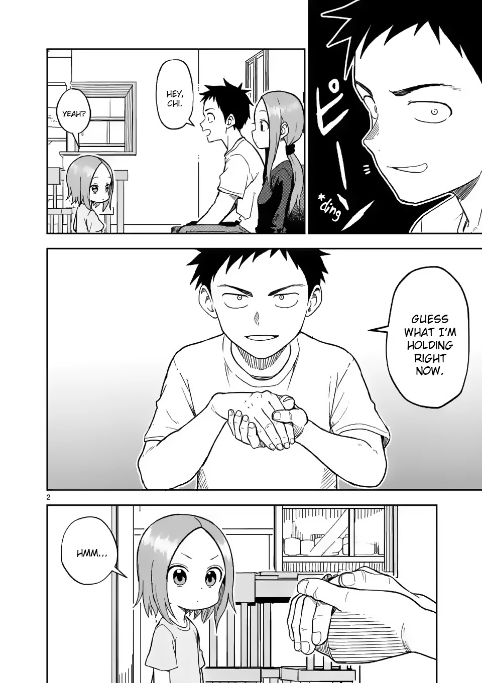 Karakai Jouzu no (Moto) Takagi-san Chapter 157 page 2 - Chapter 157