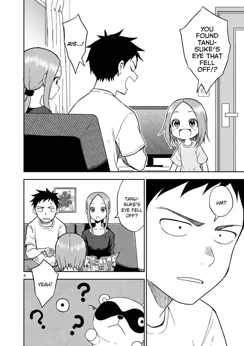 Karakai Jouzu no (Moto) Takagi-san Chapter 157 page 4 - Chapter 157