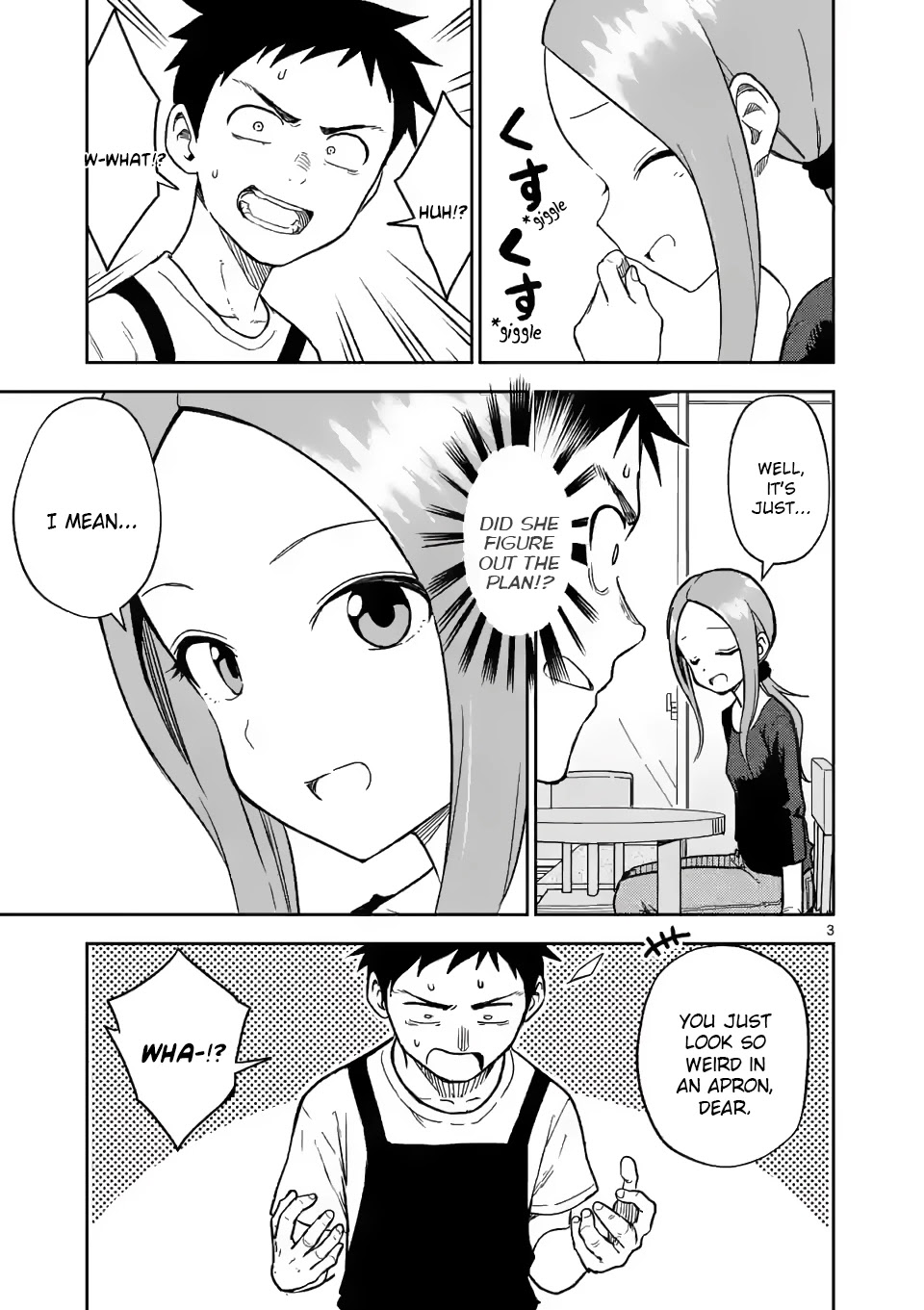 Karakai Jouzu no (Moto) Takagi-san Chapter 158 page 3 - Chapter 158
