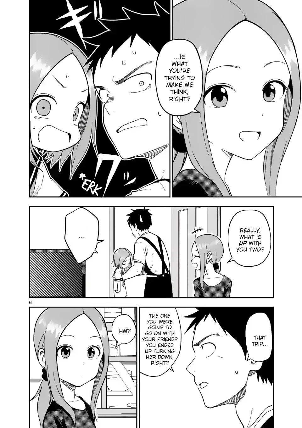 Karakai Jouzu no (Moto) Takagi-san Chapter 158 page 6 - Chapter 158