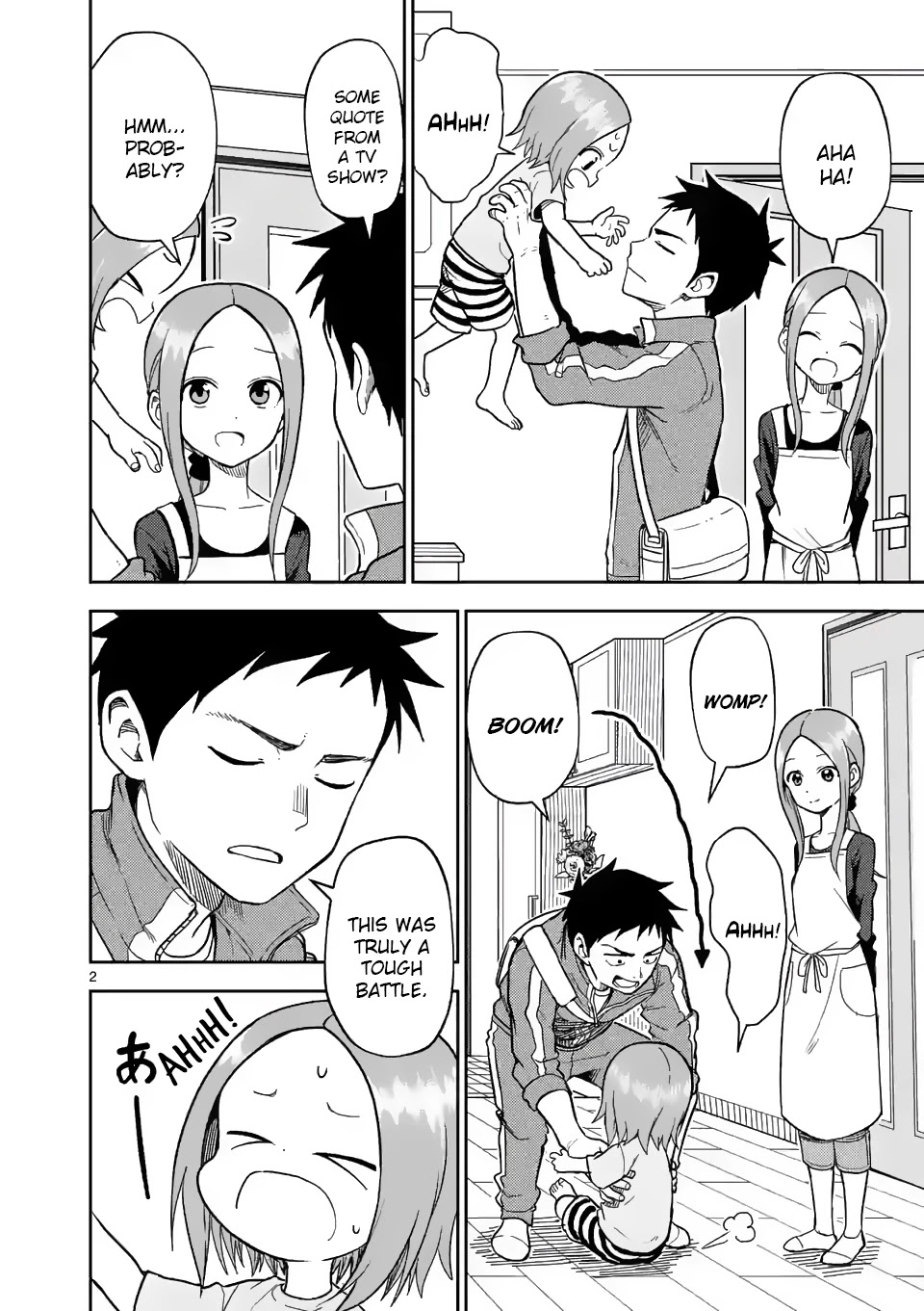 Karakai Jouzu no (Moto) Takagi-san Chapter 159 page 2 - Chapter 159
