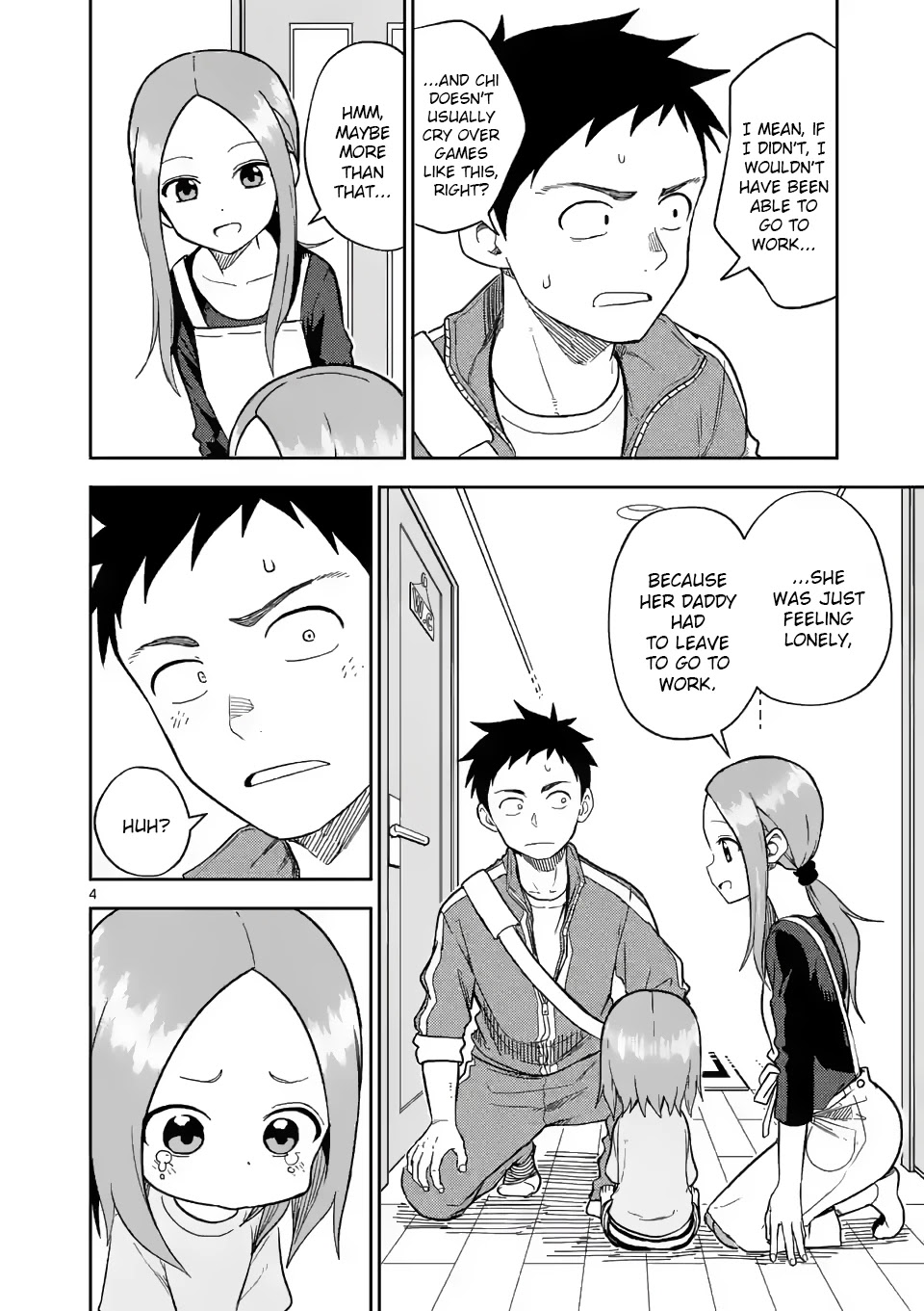 Karakai Jouzu no (Moto) Takagi-san Chapter 159 page 4 - Chapter 159