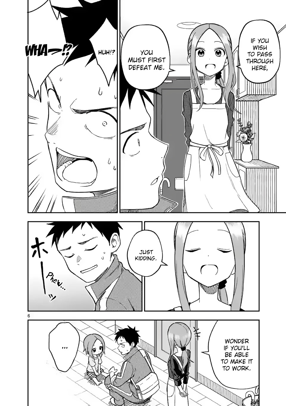 Karakai Jouzu no (Moto) Takagi-san Chapter 159 page 6 - Chapter 159