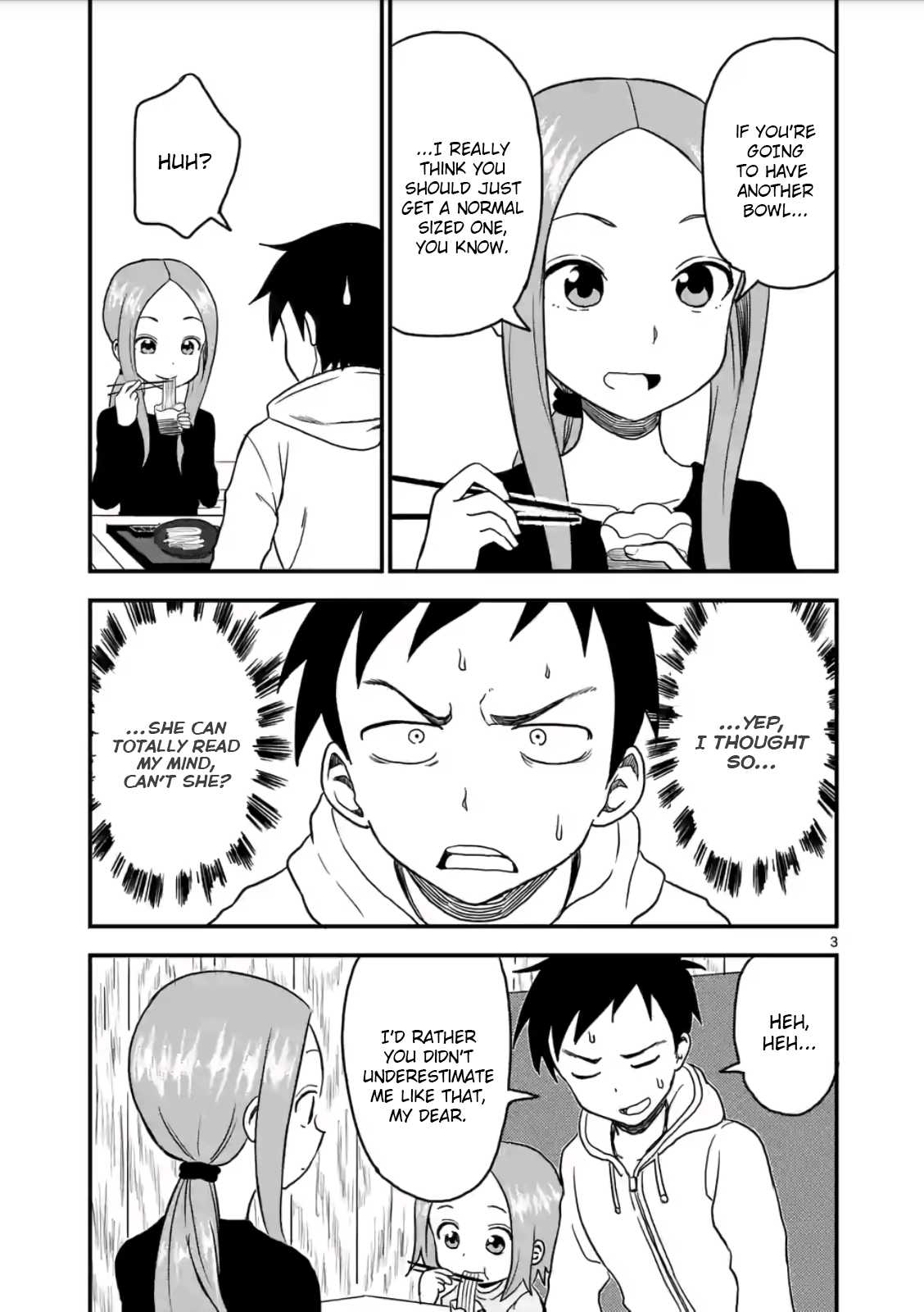 Karakai Jouzu no (Moto) Takagi-san Chapter 16 page 3 - Chapter 16