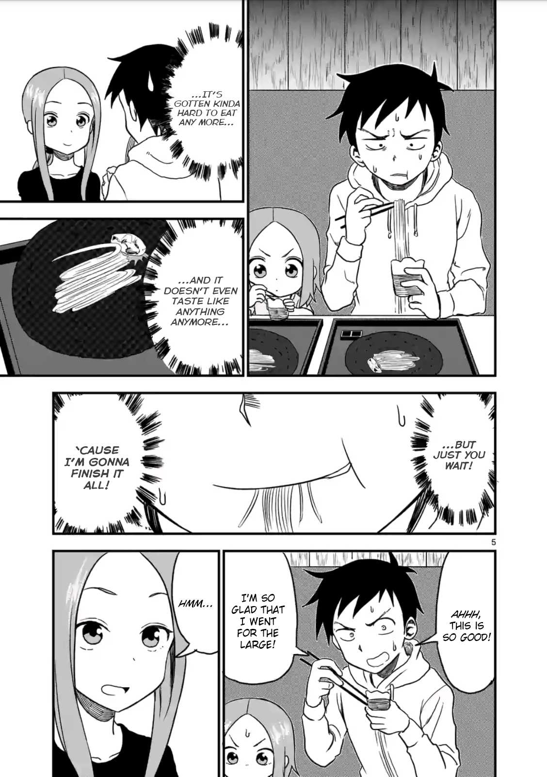 Karakai Jouzu no (Moto) Takagi-san Chapter 16 page 5 - Chapter 16