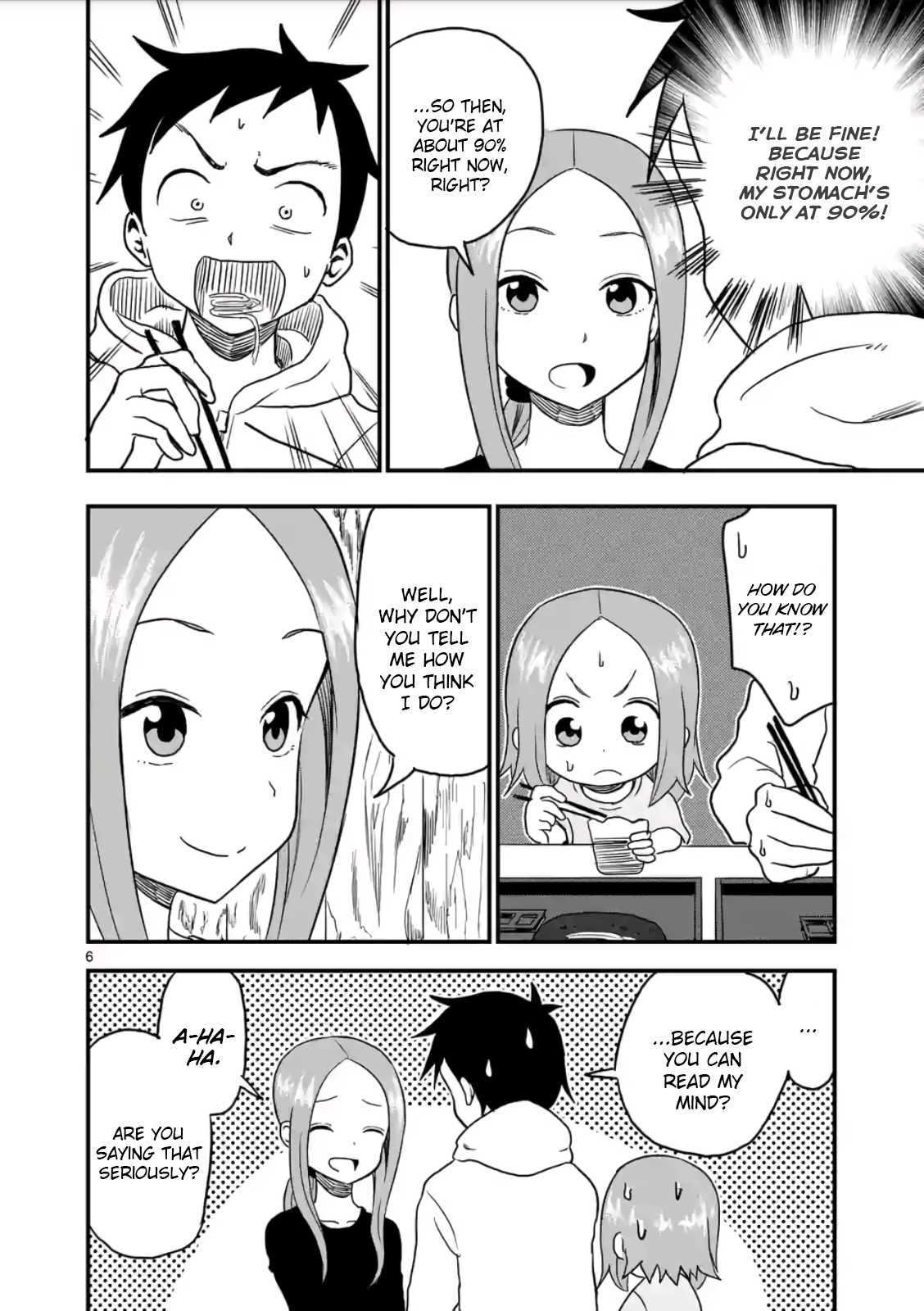 Karakai Jouzu no (Moto) Takagi-san Chapter 16 page 6 - Chapter 16