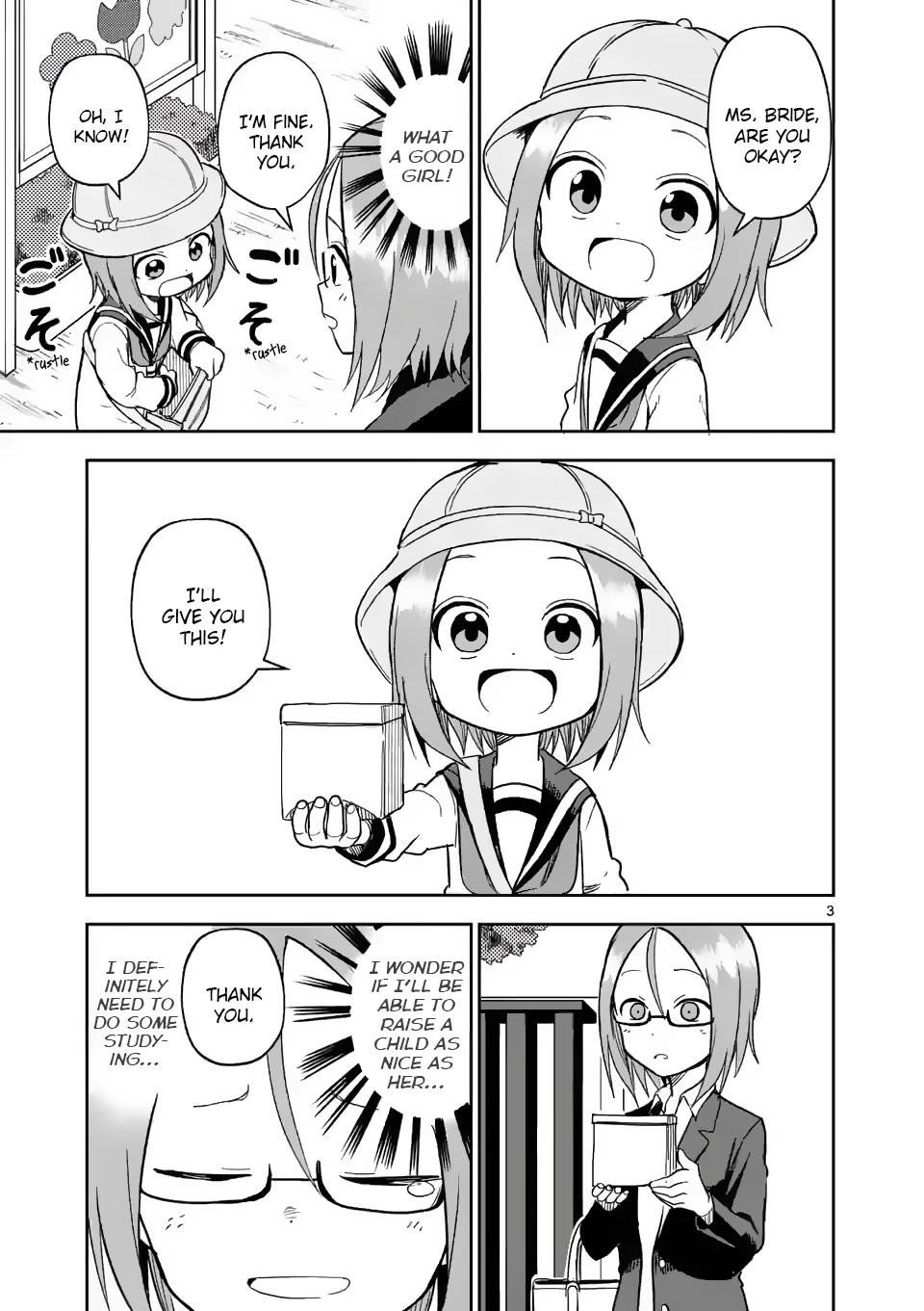 Karakai Jouzu no (Moto) Takagi-san Chapter 160 page 3 - Chapter 160