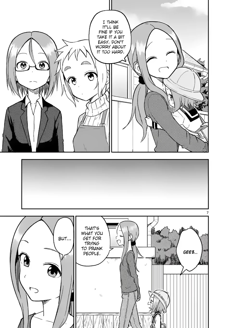 Karakai Jouzu no (Moto) Takagi-san Chapter 160 page 7 - Chapter 160